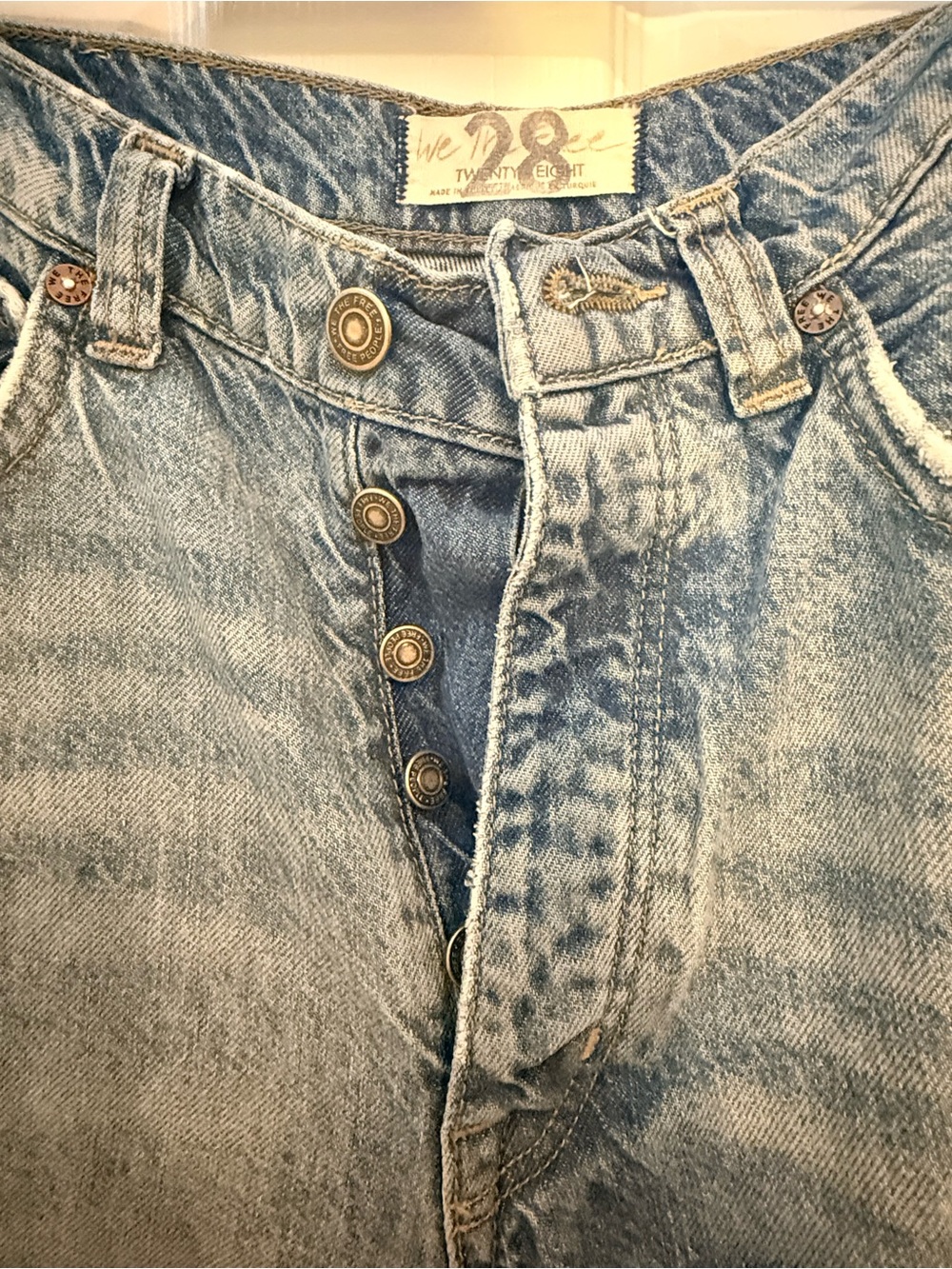 We The Free Soft Denim Wide Leg Jean - Picture 4 of 12